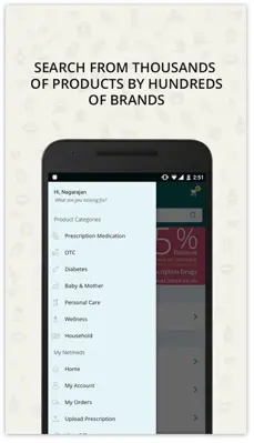 Netmeds android App screenshot 1